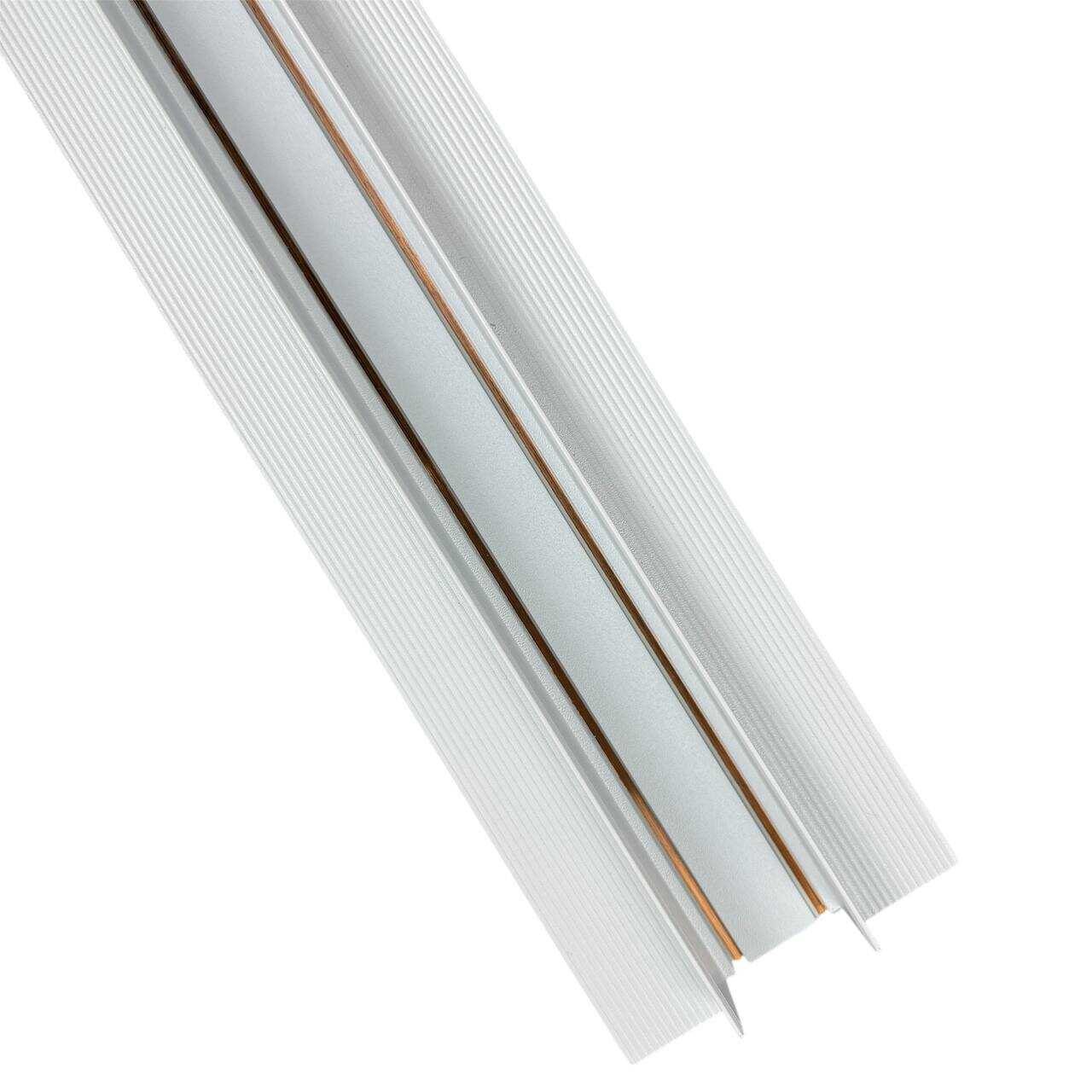 Шинопровод магнитный DTD врезной под гипсокартон 12мм 1м белый Violux ( 320021 )